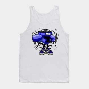 Muay Thai boxing Graffiti Street Art Tank Top